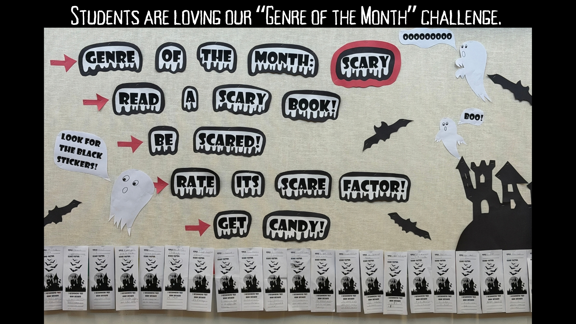 October Genre of the Month is "Scary"
